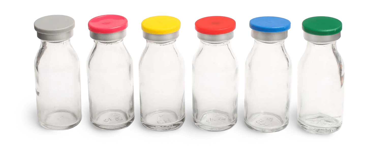 aluminum vial seals for glass bottles